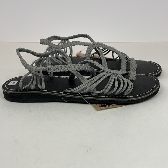 Maxi Dresses For Seniors Plaka Women's Woven Palm Leaf Sandals